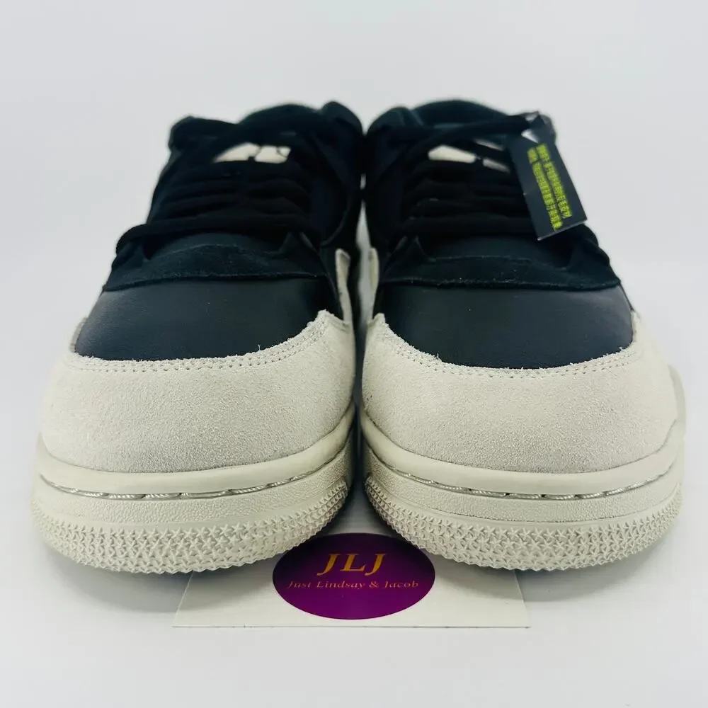 Nike Air Jordan Men's 4 RM Sneakers 'Black Light Bone' FQ7939-001 Size 14